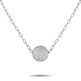 Gabriel & Co. Jewelry 3.00ctw Diamond and 18K Necklace