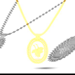 Ilias Lalaounis 18K and Crystal Flying Geese Necklace: Ilias Lalaounis 18K Yellow Gold and Rock Crystal Flying Geese Necklace - A true masterpiece from legendary Greek jeweler Ilias Lalaounis, this necklace captures the essence of classical artistry and b