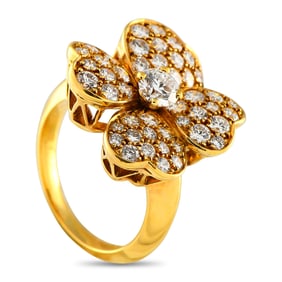 Van Cleef & Arpels Cosmos 1.70ctw Diamond and 18K Ring