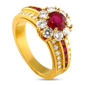 Van Cleef & Arpels 2.25ctw Ruby and Diamond 18K Ring