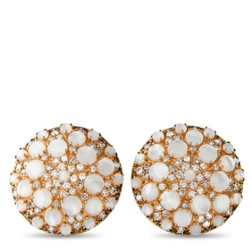 Pasquale Bruni 1.85ctw Diamond, MOP and 18K Earrings