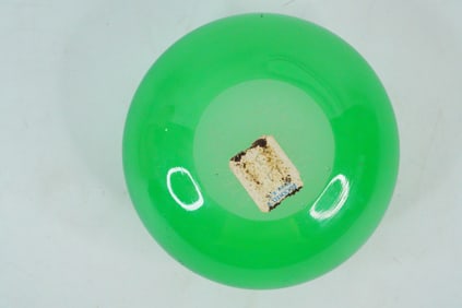 Steuben (Frederick Carder) Art Glass Jade Green Bowl