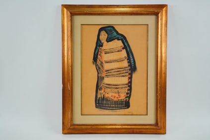 Daniel Machuca 1966 Untitled Ink with Wash on Paper