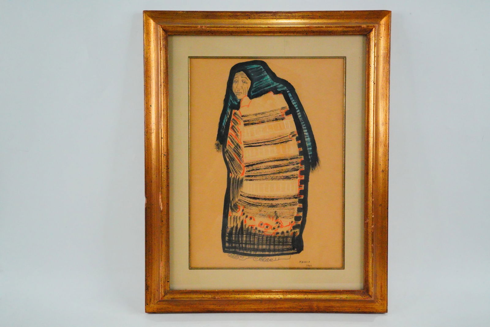 Daniel Machuca 1966 Untitled Ink with Wash on Paper (1 of 7)