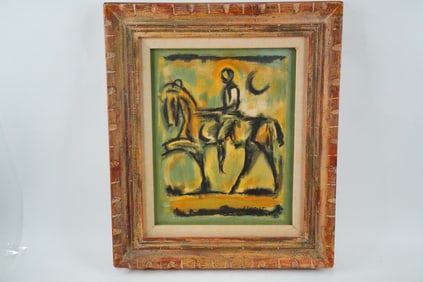 After Georges Rouault "Jeanne d'Arc" Color Lithograph