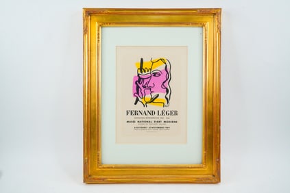 After Fernand Leger 1959 Lithographic Poster