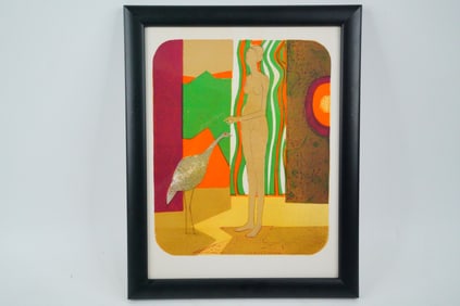 Andre Minaux 1972 Lithograph (Published by Mourlot)