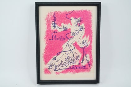 Andre Masson 1972 Lithograph (Published by Mourlot)