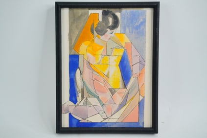 After Jacques Villon Lithograph (Published by Mourlot)