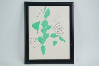 Andre Beaudin 1972 Lithograph (Published by Mourlot)