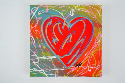 Steve Kaufman Hand Embellished Silkscreen #45/300
