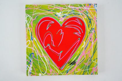 Steve Kaufman Hand Embellished Silkscreen #49/300