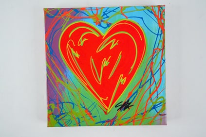 Steve Kaufman Hand Embellished Silkscreen #34/300