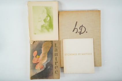 Lot of (4) Vintage Art Books-Lautrec, Matisse, Daumier