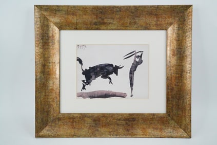 After Pablo Picasso Bullfight III Offset Lithograph