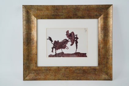 After Pablo Picasso Pass With the Cape Offset Lithograph