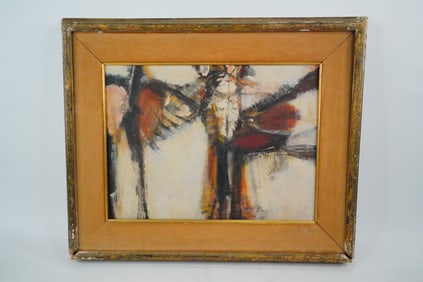 George Ratkai "Centaurs" Abstract Oil on Canvas
