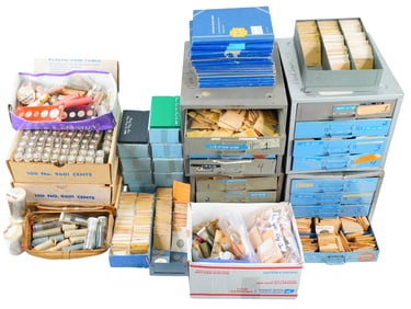 Unsearched 372.3 LB 1800s-2000s Medici Coin Collection