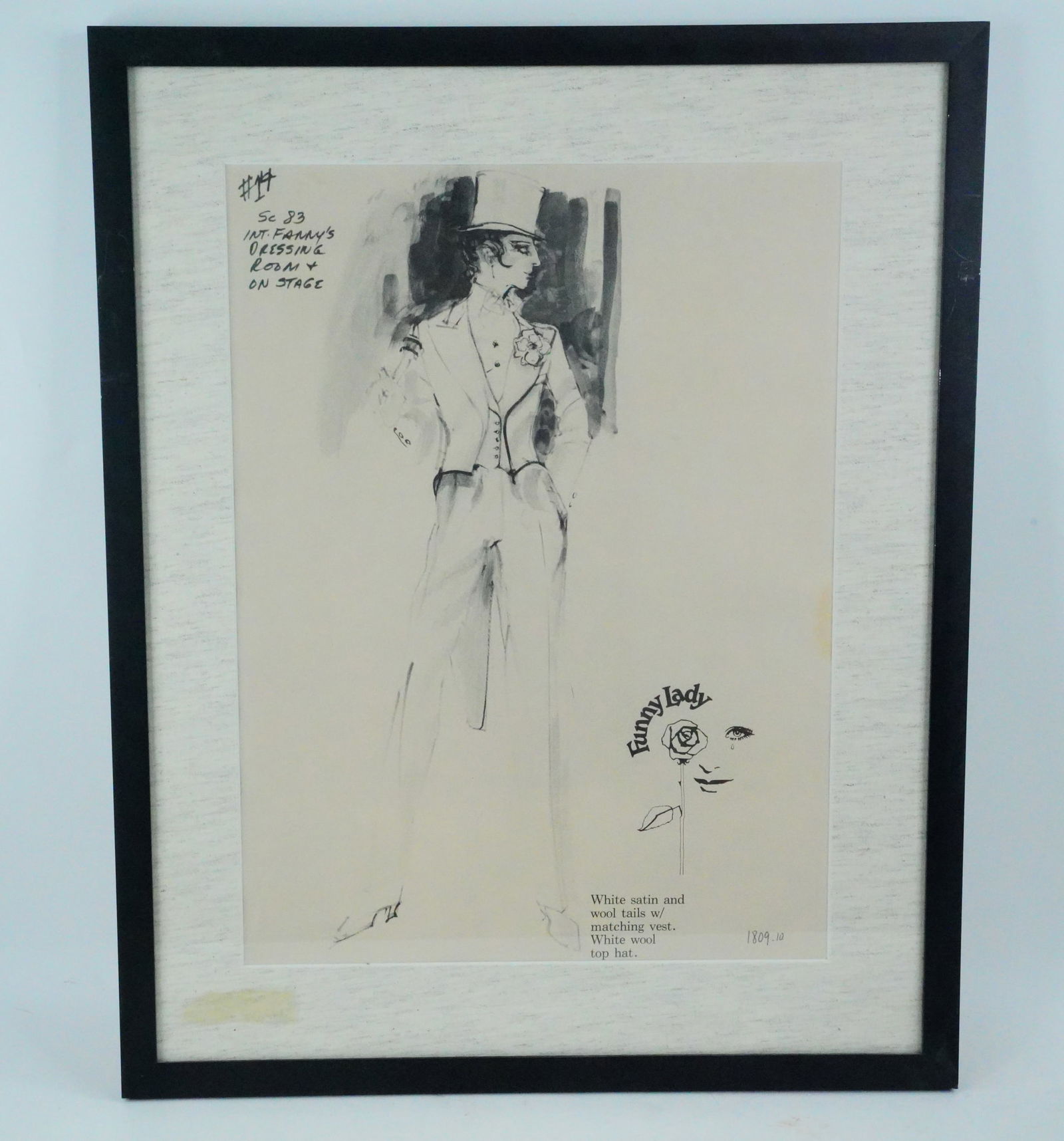 Funny Lady (1975) Costume Sketch Print (1 of 5)