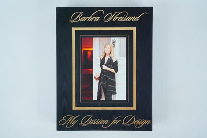 Barbra Streisand Signed "My Passion for Design" Book