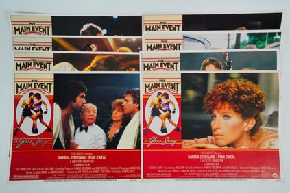 The Main Event (1979) Complete Set of (8) Lobby Cards