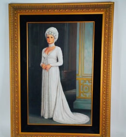 Fine Art Oil Painting of Streisand, On A Clear Day...