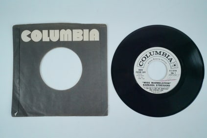 Barbra Streisand 1962 Rare Error Radio Station Copy 45