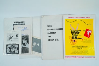 Funny Girl 1960s Vintage Promotional Archive