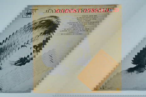 Barbra Streisand Rare Intl Argentina 2nd Streisand Vinyl: Barbra Streisand Rare Intl Argentina 2nd Streisand Vinyl - This lot features a rare international Argentina-exclusive release of The Second Barbra Streisand Album, originally recorded over four days i