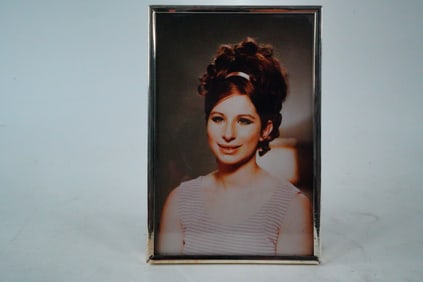 Framed 4 x 6 Rare Barbra Streisand Photo