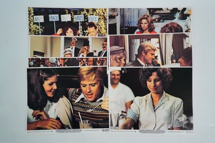 The Way We Were (1973) Lot of (7) U.S. Lobby Cards