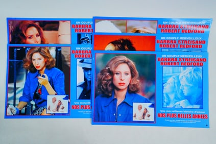 The Way We Were (1973) Lot of (5) French Lobby Cards