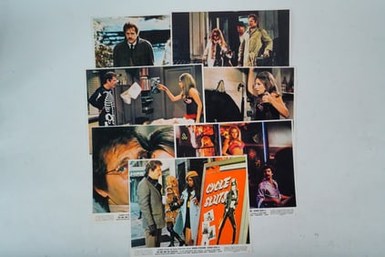 The Owl and the Pussycat Lot of (7) Lobby Cards