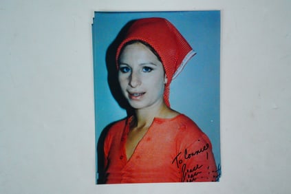 Rare Barbra Streisand Early Portrait Photo