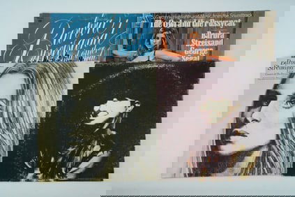 Lot of 4 Barbra Streisand Vinyl Albums