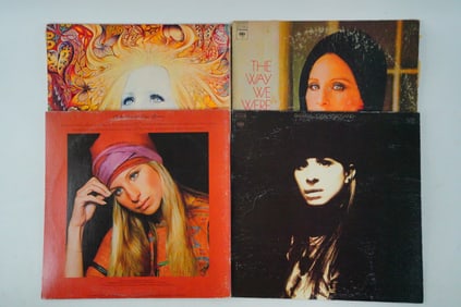 Lot of 4 Barbra Streisand Vinyl Albums