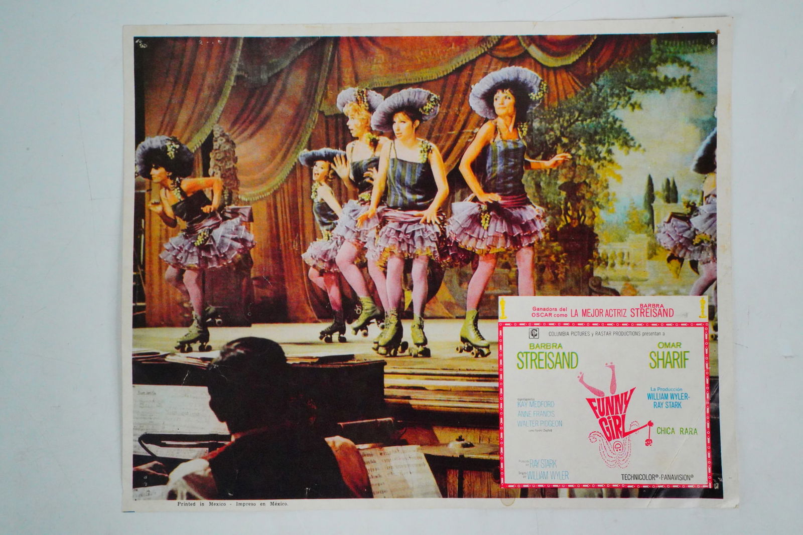 Funny Girl (1968) Rare Mexican Lobby Card (1 of 3)