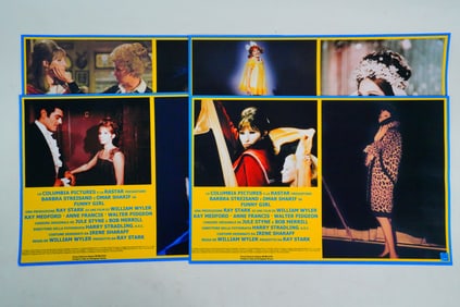 Funny Girl (1968) Rare Lot of (4) Italian Lobby Cards