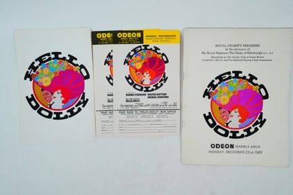 Hello, Dolly! Rare 1969 Royal Charity Premier Program