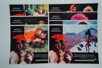 A Star is Born (1976) Set of (8) U.S. Lobby Cards