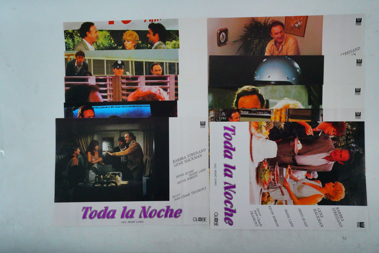 All Night Long (1981) Set of (10) Spanish Lobby Cards (1 of 11)
