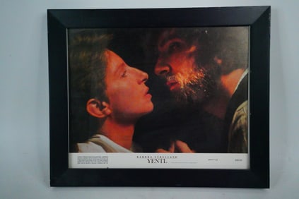Framed Vintage Yentl U.S. Lobby Card
