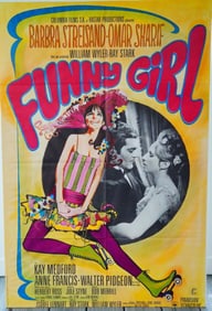 Funny Girl (1968) French Medium Film Poster