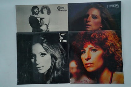 Lot of 4 Barbra Streisand Vinyl Albums