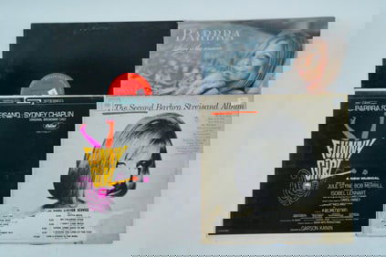 Lot of 4 Barbra Streisand Vinyl Albums