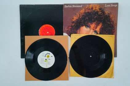 Lot of 4 Barbra Streisand Vinyl Albums