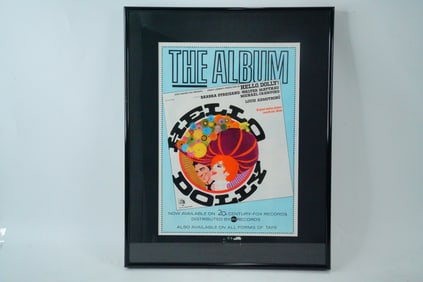 Hello Dolly The Album Framed Vintage Poster