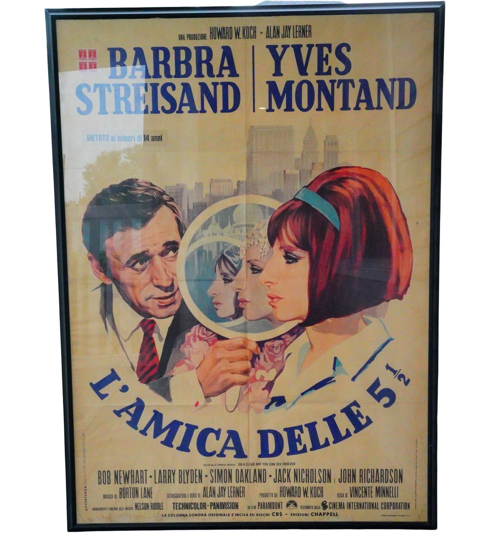 On a Clear Day You Can See Forever Italian 2F Poster (1 of 6)