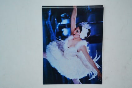 Rare Funny Girl "The Swan" Portrait Photo