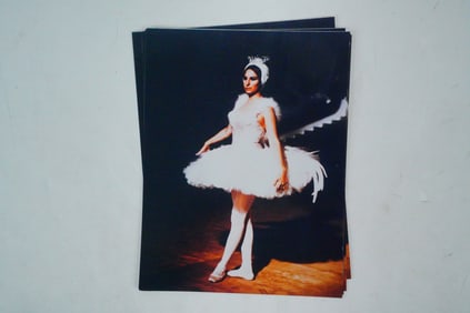 Rare Funny Girl "The Swan" Portrait Photo